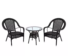 KL01830K,04 Комплект стол + 2 кресла, темно-корич в Белой Калитве