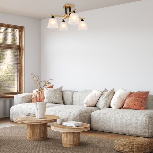 Люстра на штанге Escada Deutzia 2128/4P в Нижнем Новгороде фото 4