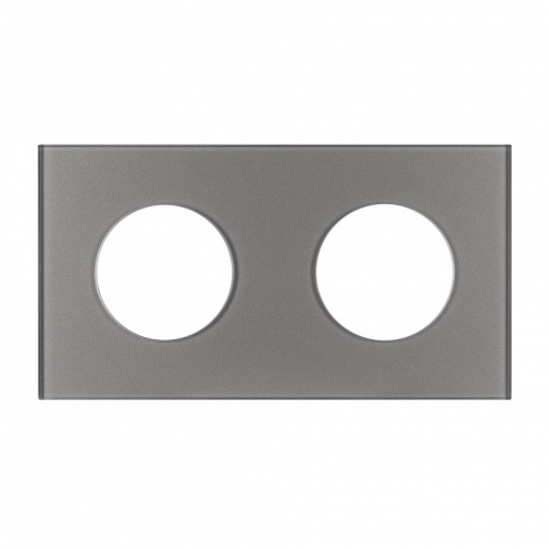 Рамка на 2 поста Arlight GLARE 043837 в Нижнем Новгороде фото 2