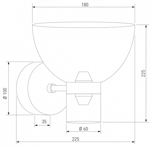 Бра Eurosvet Vial 202053 LED в Нижнем Новгороде фото 2