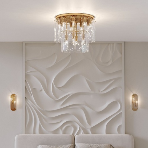 Потолочная люстра Eurosvet Claire 60170 золото в Нижнем Новгороде фото 5