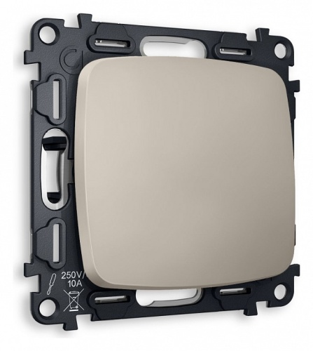 Выключатель проходной одноклавишный без рамки Ambrella Volt OMEGA MO361020 в Нижнем Новгороде