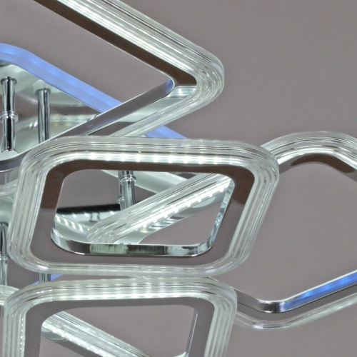 Потолочная люстра 09826-3.3-4+4C CR (RGB) в Нижнем Новгороде фото 2