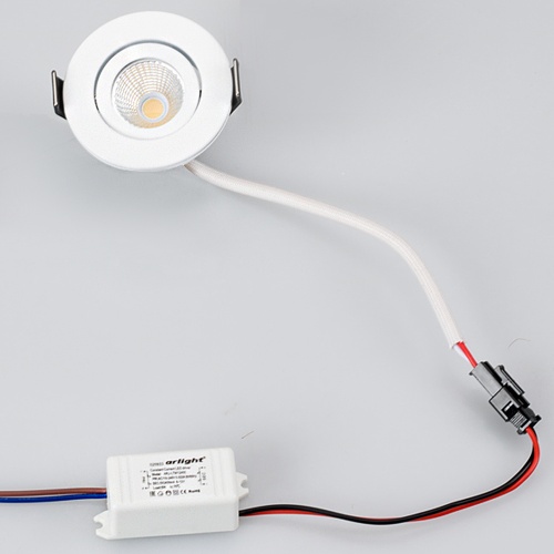 Светодиодный светильник LTM-R50WH 5W White 25deg (Arlight, IP40 Металл, 3 года) в Балашове фото 7