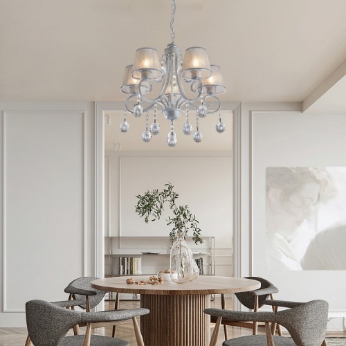 Люстра на штанге Arte Milano Amalfi-7146 337146/5 WT+SL в Нижнем Новгороде фото 8