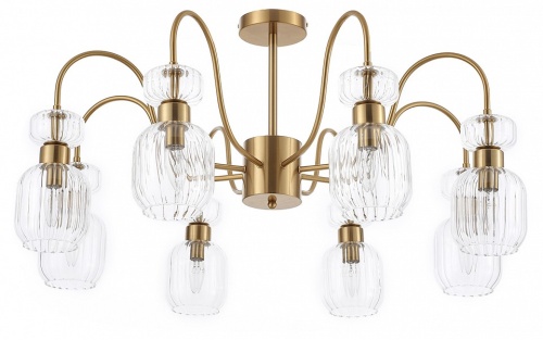 Люстра на штанге Escada Gloss 1141/8PL Clear в Нижнем Новгороде фото 6