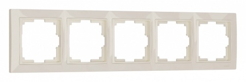 Рамка на 5 постов Werkel Snabb Basic (слоновая кость) W0052003 в Нижнем Новгороде