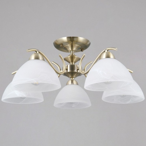 Люстра на штанге ILLUMICO  IL0905-5CSQ-26 AB ELITE в Нижнем Новгороде фото 4