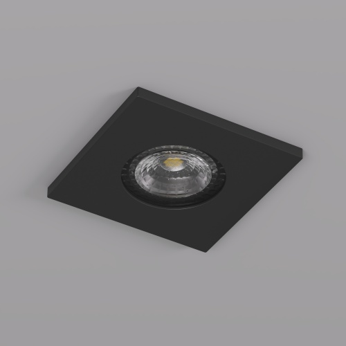 DK2031-BK Встраиваемый светильник, IP 20, 50 Вт, GU10, черный, алюминий в Звенигороде фото 2