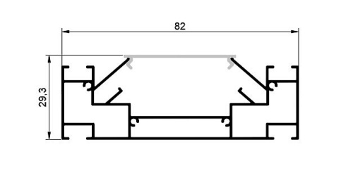 Комплект для встраиваемого монтажа трека Lightstar Barra 502430 в Нижнем Новгороде фото 2