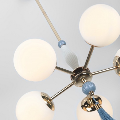 Люстра на штанге Rivoli Cosmina Б0066502 в Нижнем Новгороде фото 5