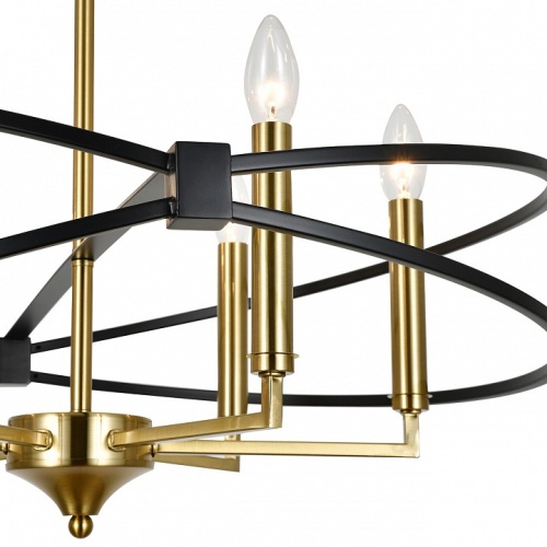 Люстра на штанге Indigo Trionfo 10020/6R Black в Нижнем Новгороде фото 2