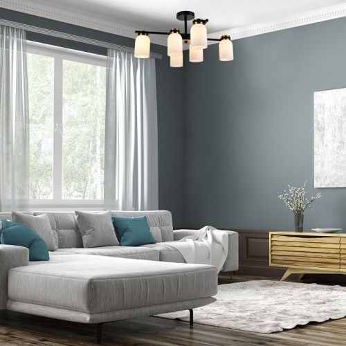 Люстра на штанге Escada Madison 1151/6P в Нижнем Новгороде фото 4