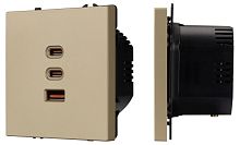 Механизм розетки 2хUSB type A и C Arlight NOBE 061836 в Нижнем Новгороде