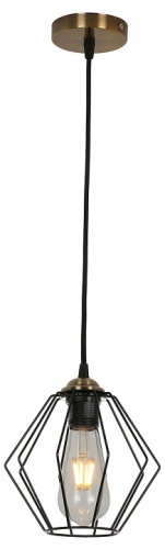 Подвесной светильник Imex INDIGO MD.3099-1-P BK+AB в Нижнем Новгороде фото 2