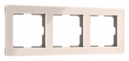 Рамка на 3 поста Werkel Acrylic (айвори) W0032743 в Нижнем Новгороде