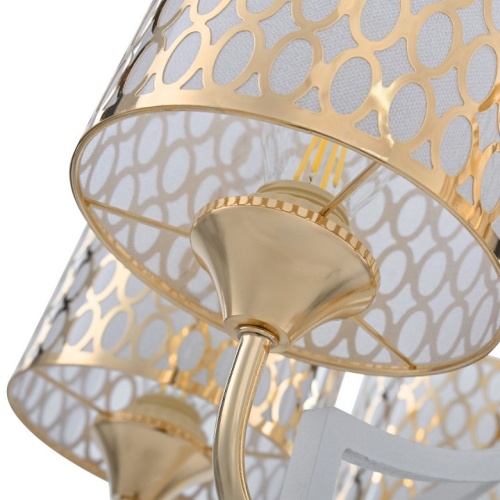 Подвесная люстра Arte Milano Florentia-3387 303387/5 Wh/Gd в Нижнем Новгороде фото 4