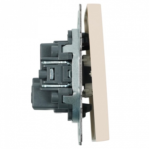 Выключатель двухклавишный без рамки Stekker Эмили 49892 в Нижнем Новгороде фото 3