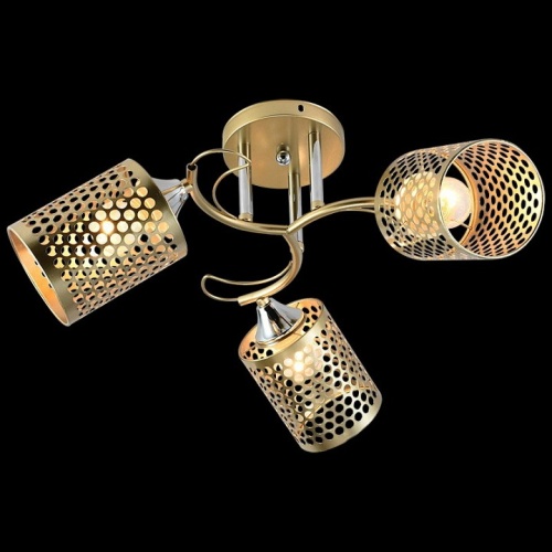 Потолочная люстра 01322-0.3-03 MATT GOLD+CR в Нижнем Новгороде фото 4