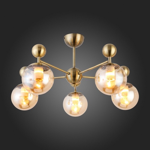 Люстра на штанге EVOLUCE Pechio SLE106302-05 в Нижнем Новгороде фото 4