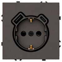 Розетка с заземлением и со шторкой и 2хUSB type A и C, без рамки Stekker Эмили 50361 в Нижнем Новгороде