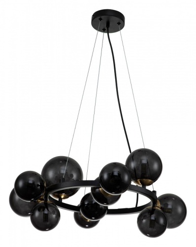 Подвесная люстра Indigo Molecola 11018/11P Black в Нижнем Новгороде фото 5