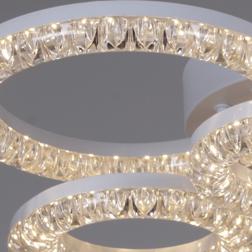 Люстра на штанге  09847-0.3-4+4A WH в Нижнем Новгороде фото 6