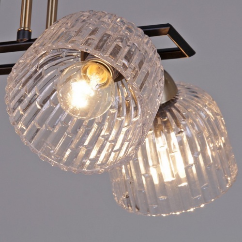 Люстра на штанге ILLUMICO  IL0794-6SQ-25BKAB ELITE в Нижнем Новгороде фото 3