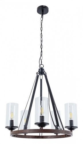 Подвесная люстра Arte Lamp Dalim A7014SP-5BK в Качканаре фото 6