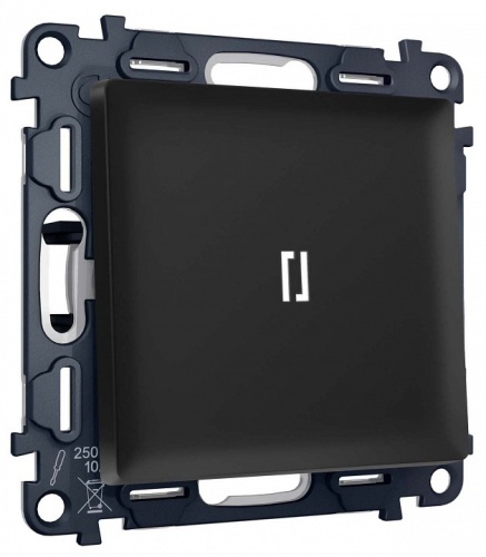 Выключатель самовозвратный одноклавишный с подсветкой, без рамки Ambrella Volt MA MA802055 в Нижнем Новгороде