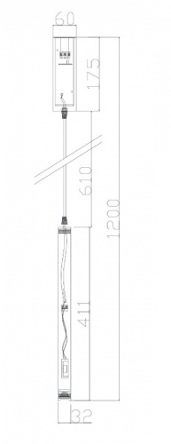 Подвесной светильник Freya Telescope FR5168PL-L3CH в Саратове фото 3