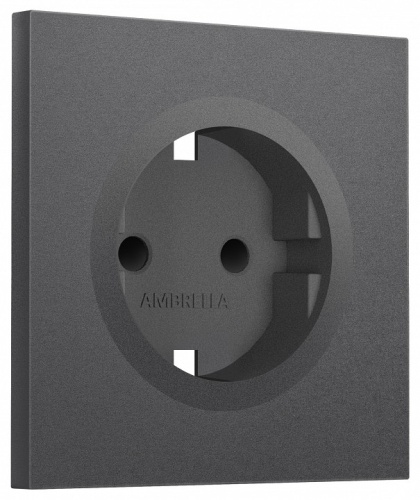 Накладка для розетки с заземлением и со шторками Ambrella Volt SIGMA SP6570 в Нижнем Новгороде