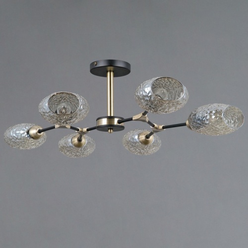 Люстра на штанге ILLUMICO TRENTO IL0272-6CSQ-25 BK AB TRENTO в Нижнем Новгороде фото 3