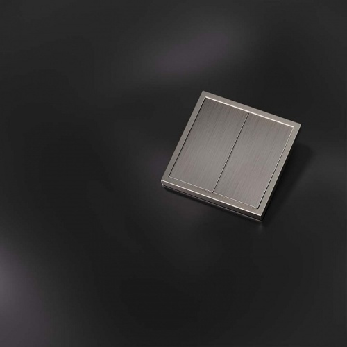 Клавиши для выключателя двухклавишного Voltum S70 METAL VLSM000311 в Нижнем Новгороде фото 5