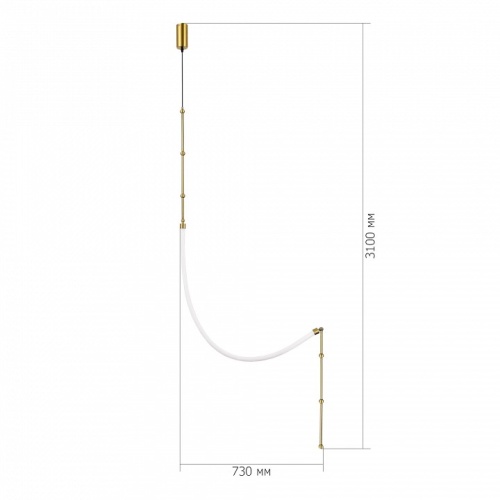 Подвесной светильник ST-Luce Strap SL6132.301.20 в Нижнем Новгороде фото 3