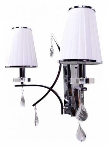 Бра LUMINA DECO Glamour LDW 66247-2 WT+CHR в Нижнем Новгороде фото 4