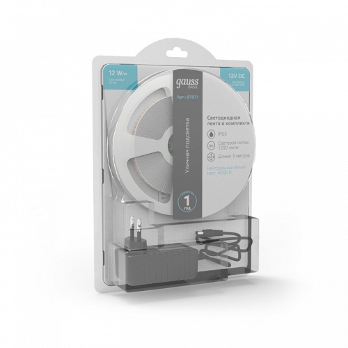 Комплект с лентой светодиодной Gauss Basic BT071 в Нижнем Новгороде фото 6