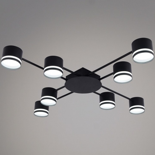 Потолочная люстра 56730-0.3-08 GX53 BK в Нижнем Новгороде фото 6