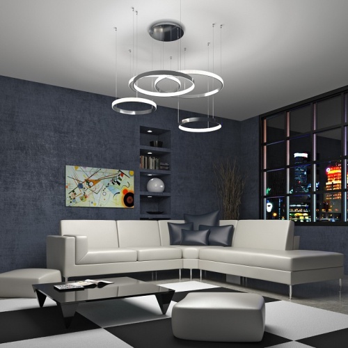 Подвесной светильник Eurosvet Posh 90175/5 хром в Нижнем Новгороде фото 5