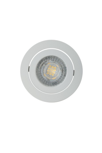 DK2017-WH Встраиваемый светильник, IP 20, 50 Вт, GU10, белый, алюминий в Нижнем Новгороде