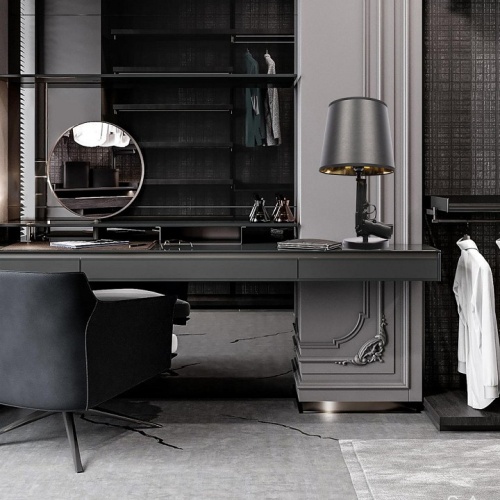 Настольная лампа декоративная Loft it Arsenal 10136/A Dark grey в Кизилюрте фото 6