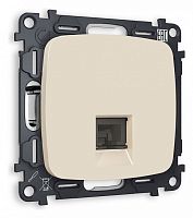 Розетка телефонная RJ-11 со штрокой, без рамки Ambrella Volt OMEGA MO332030 в Нижнем Новгороде