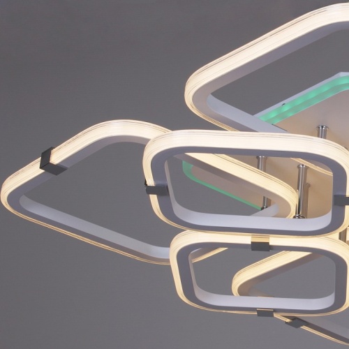 Потолочная люстра 06321-3.3-4+4A WH+CR (RGB) в Нижнем Новгороде фото 4