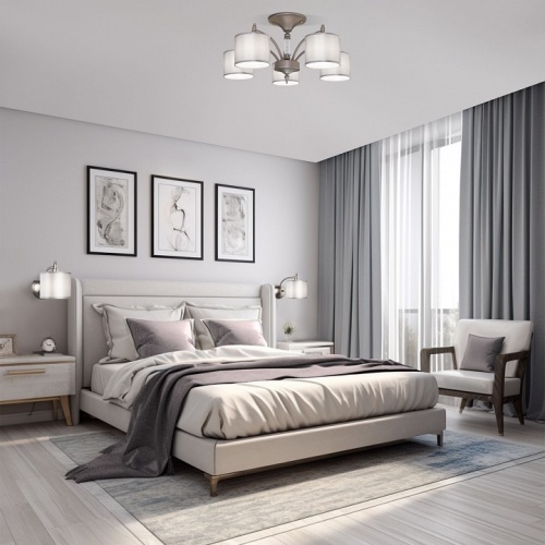 Бра Eurosvet Adagio 60080/1 сатин-никель в Нижнем Новгороде фото 3