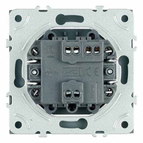 Переключатель перекрестный одноклавишный Stekker Эмили 49919 в Нижнем Новгороде фото 3