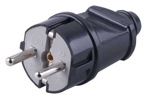 Вилка прямая с заземлением Stekker PPG16-42-201 32852 в Нижнем Новгороде