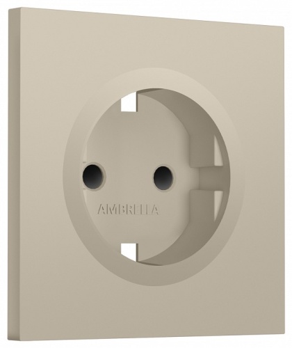 Накладка для розетки с заземлением и со шторками Ambrella Volt SIGMA SP3470 в Нижнем Новгороде