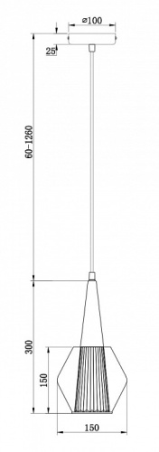 Подвесной светильник Freya Copita FR5133PL-01W в Омске фото 3