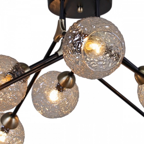 Потолочная люстра ILLUMICO  IL0264-8CSQ-79 BK AB в Нижнем Новгороде фото 2