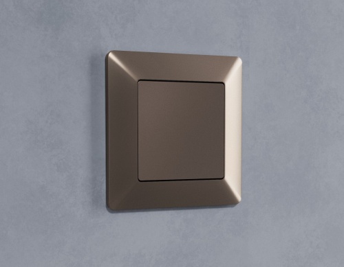 Заглушка для поста с рамкой Ambrella Volt ALFA AP6460 в Нижнем Новгороде фото 2